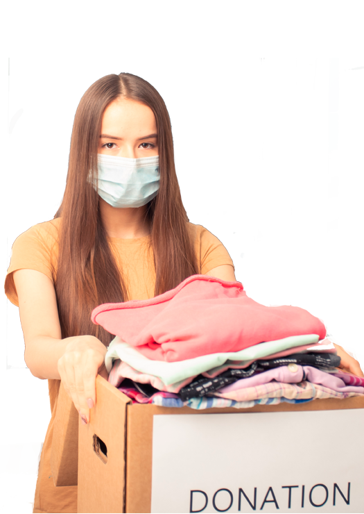 Dona Ropa en desuso: