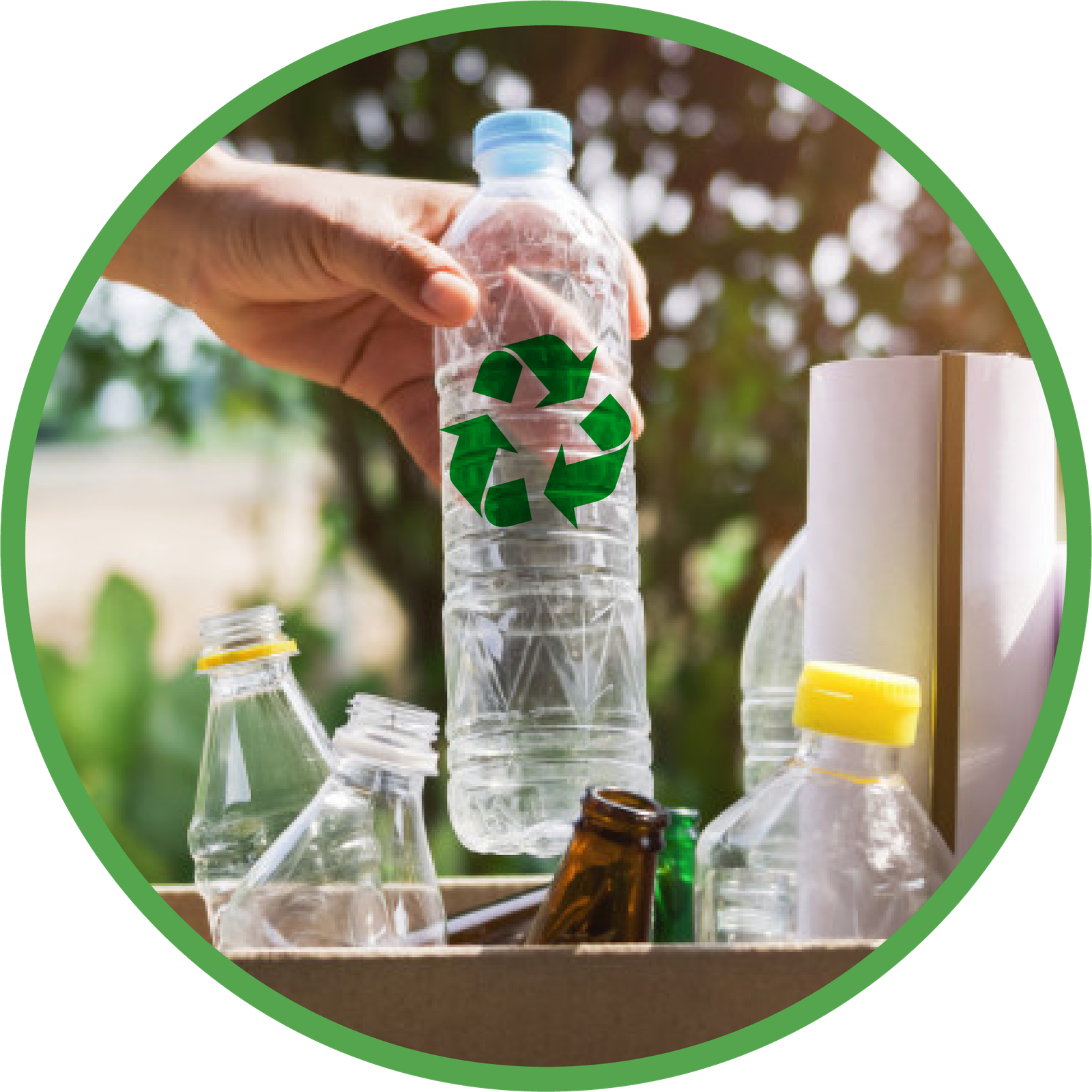 Donación de plástico